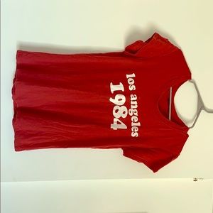 Brandy Melville Los Angeles 1984 tee